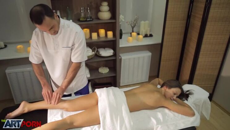 [TheArtPorn] - Nensi B Medina's steamy Russian massage - Foxy Di