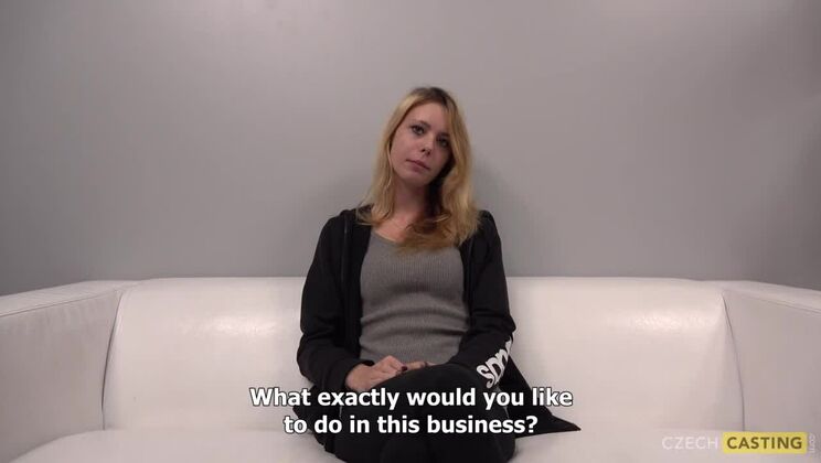 [CzechCasting] - Czech Teen Nikola Blonde Hardcore - Monika