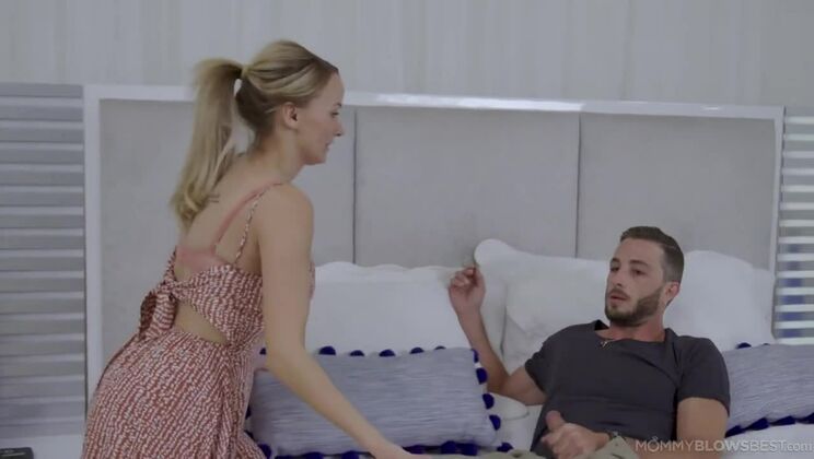 [MommyBlowsBest] - Pristine Edge Step-Mom - Hot Deepthroat & Handjob - Pristine Edge