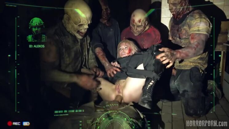 [HorrorPorn] - Zombie Gangbang - Rough Group Sex & Cum - Diego Perez - Jasmine Sherni - Fae Love