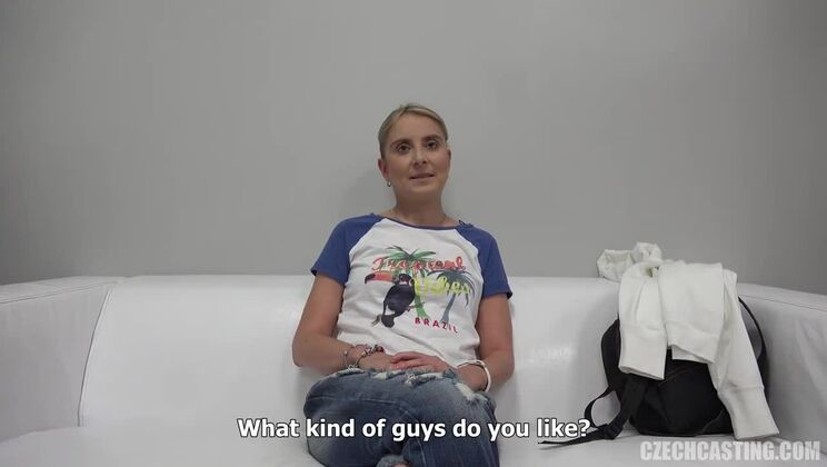 [CzechCasting] - Sexy Blonde Lucie Gets Dominated - Barbora