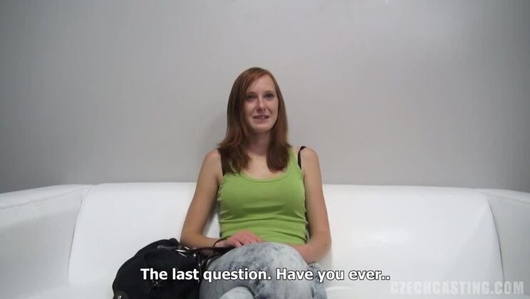 Pretty Redhead Jarka - Czech Casting Sex