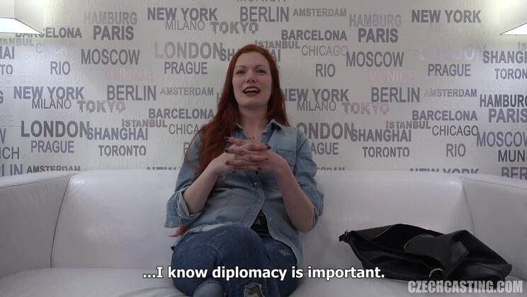 [CzechCasting] - Nikola's Redhead Casting - European Porn - Andrea