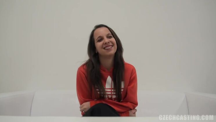 European Brunette Kristyna Audition Tape