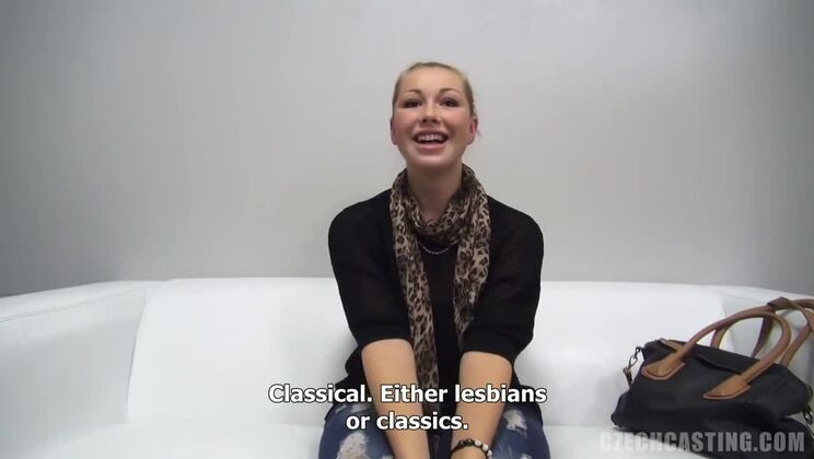 Fair-Haired European Beauty Alzbeta