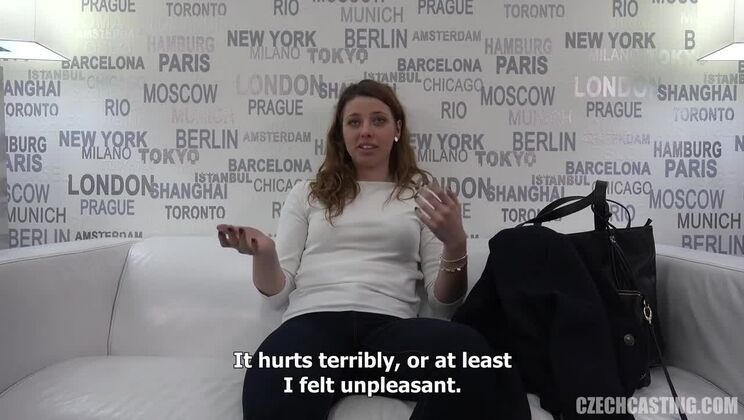 Charming Czech Brunette Tereza