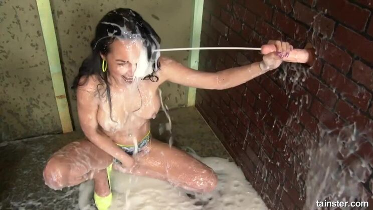 [Tainster] - Francys Belle's Cream Covered Fetish: Big Tits, Toys, & Solo Madness - Francys Belle