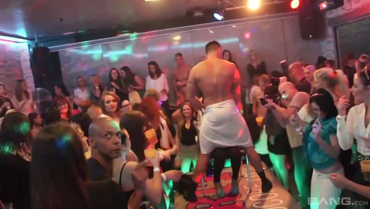 [BANG.com] - Big Cock Gets Handjob and Titty Fuck at Racy Gathering