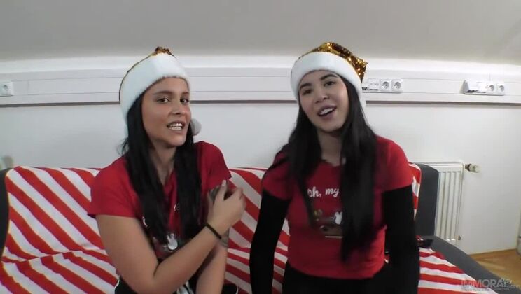 [ImmoralLive] - Brunette and Beautiful: Jennifer Mendez's Stepdaughter Gives Matt Bird a Show - Matt Bird - Jennifer Mendez