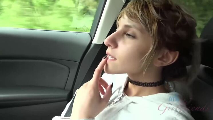 [ATKGirlfriends] - Hime Marie's Pussy Play: An Outdoor Fingering Experience - Hime Marie