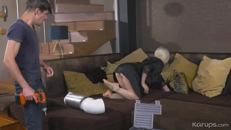 [KarupsPrivateCollection] - Drilling Angie Lynx - A Blonde's Deep Desire - Angie Lynx