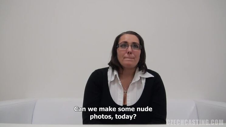 Czech Brunette Michaela's Casting Call