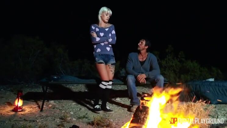 Big Boobs Blonde Kleio Valentien Outdoor