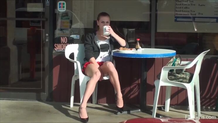 First Adult Video for a Beautiful Teen Brunette