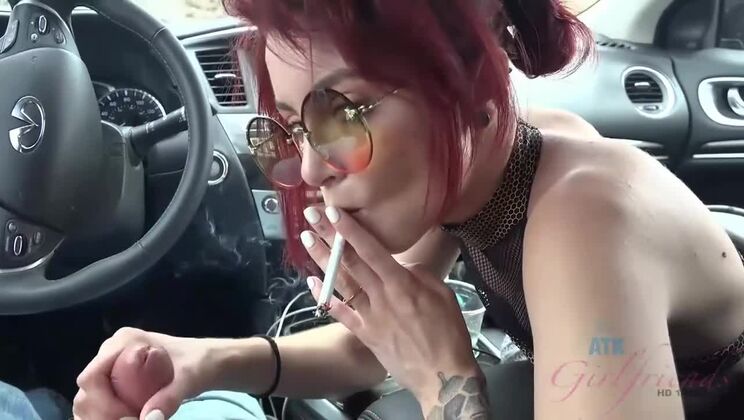  Redhead Lola Fae loves outdoor fun with cock 