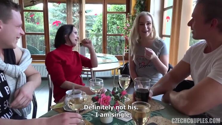[CzechAV] - European Blonde and Brunette in Czech Sex