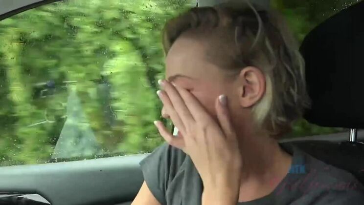 [ATKGirlfriends] - Emma Hix's Tattooed Body Gets Fingering in Car - Emma Hix