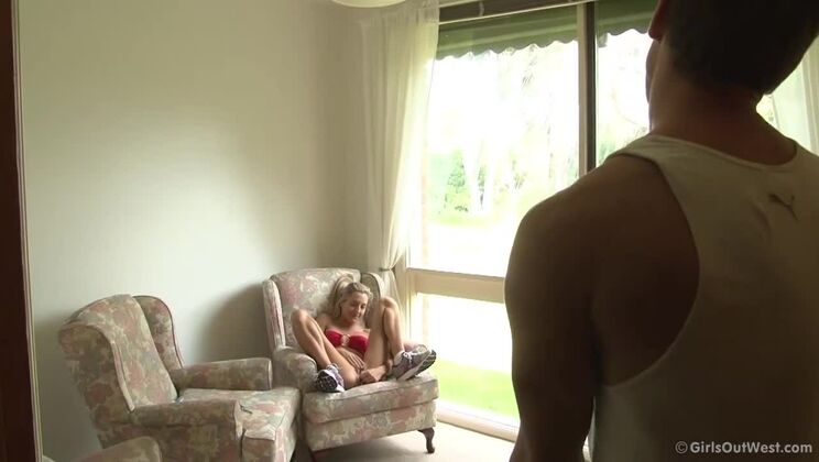 [GirlsOutWest] - Blonde Amber Gets Intimate with Josh - Body Heat 1 - Amber