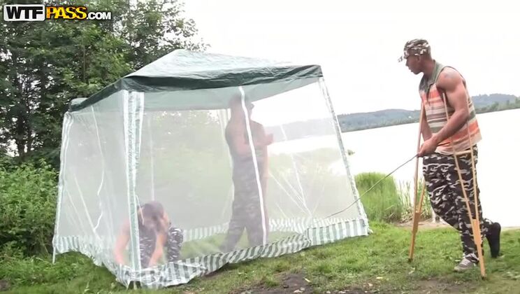 [HardFuckGirls] - Hot Army Action with Hailey and Eric - Eric - Cail - Edik - Hailey Ariana