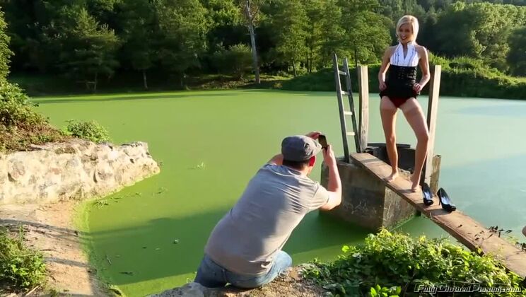 [Tainster] - CFNM Fuck with Blonde Joana in Stockings - Kay Rhae - Big Shane