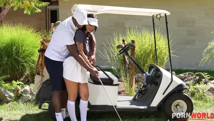 Outdoor Fucking with Claudia Bavel and Instructors