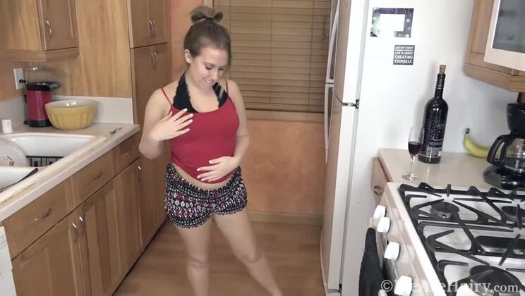 Brooke Bliss' Masturbation with Sex Toys and Wine