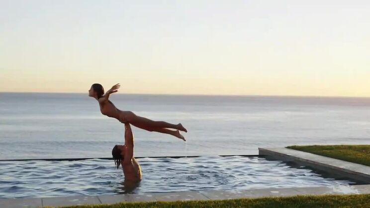 Beautiful Ballerinas Give Jessica a Fucking Handjob