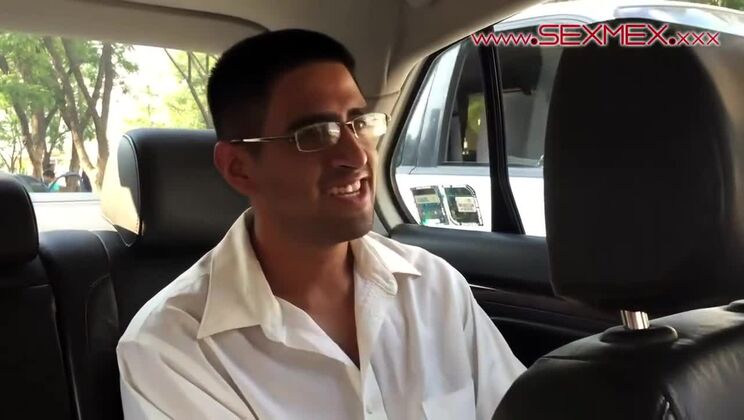  Mexican Silvia Santez in Lingerie, Big Cock, and Car Fun 