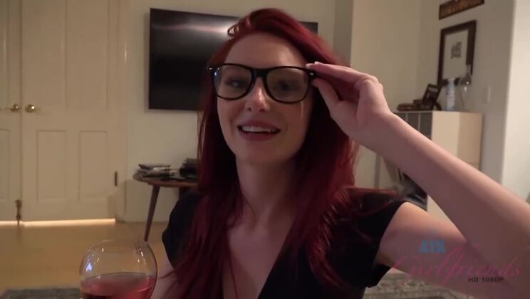 Redhead Lacy Lennon's Handjob is Pure Fetish