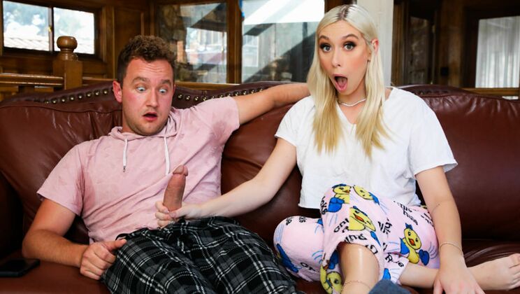 [OutOfTheFamily] - Stepsister Fingered & Fucked - Big Cock Creampie - Van Wylde - Kay Lovely