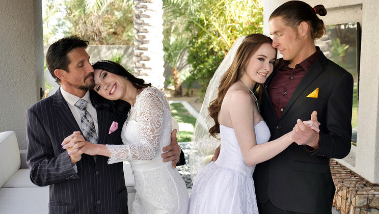 [DaughterSwap] - Orgies, Swaps, and Wedding Bells - Johnny Castle - Tommy Gunn - Hazel Moore - Jazmin Luv