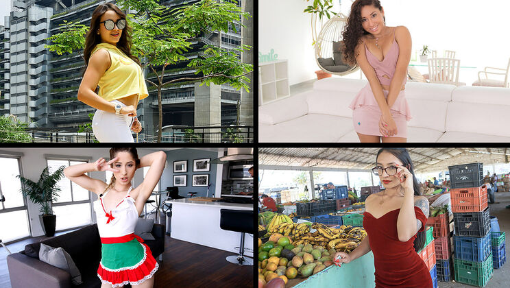 [TeamSkeetSelects] - Ardent Honeys - Sarah Lace - Hazel Heart - Destiny Cruz - Thalia Diaz