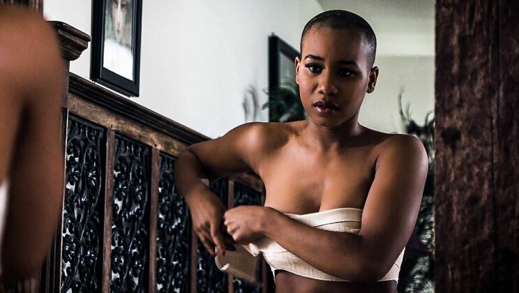 [PureTaboo] - Ebony Teen Jenna Foxx Deepthroats and Takes Cumshot - Katrina Jade - Jenna Foxx - Lucas Frost