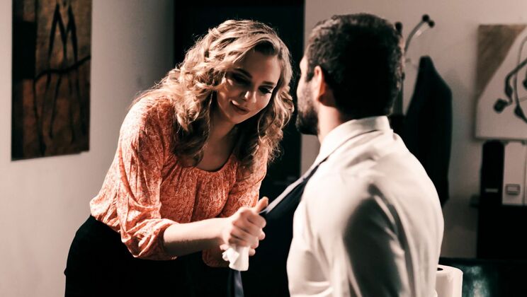 [PureTaboo] - Brunette Office Babe Gets Pounded - Tiffany Watson - Jason Moody