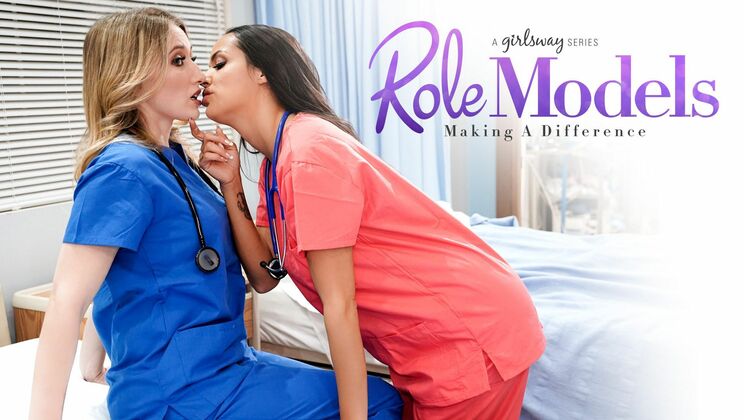 [Girlsway] - Lesbian Teens in Uniform: A Hot Video - Sofi Ryan - Riley Reyes