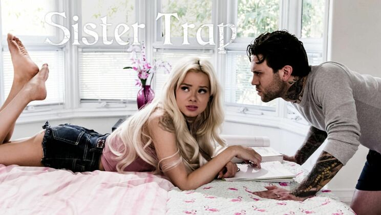 [PureTaboo] - Step Sister's Blowjob Surprise - Elsa Jean - Small Hands