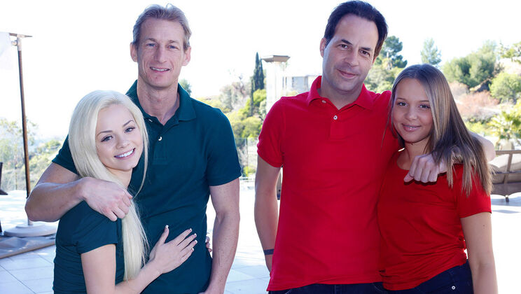 [DaughterSwap] - Family, Friends, and Fathers: A Swap - Ryan Mclane - Liza Rowe - Elsa Jean - Eric John