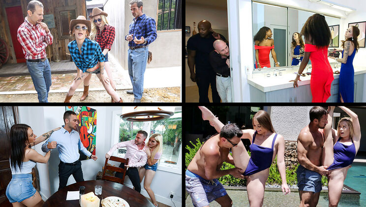 [DaughterSwap] - Stepdaughter Swap Frenzy 4 - Riley Star - Katie Kush - Megan Hughes - Kenzie Madison