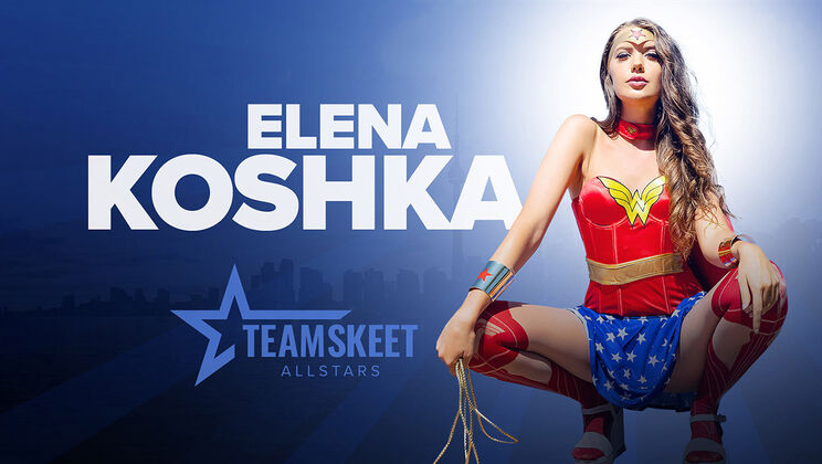 Elena Koshka's Night of Passion as Wonder Woman