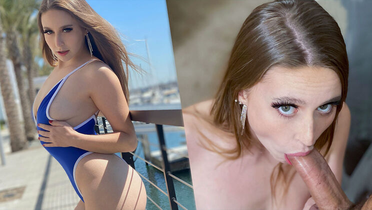 [TeamSkeetXSeries] - Laney Grey and Romeo Mancini in a Blowjob Scene