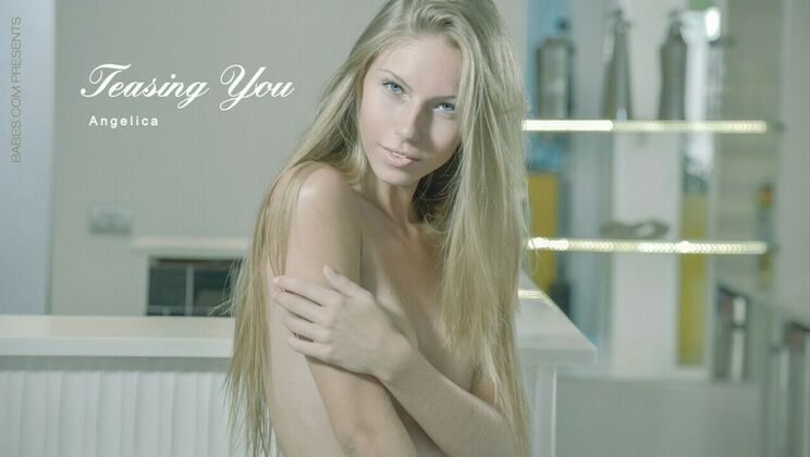 [Babes.com] - Blonde Angelica’s Wild Solo Session - Angelica