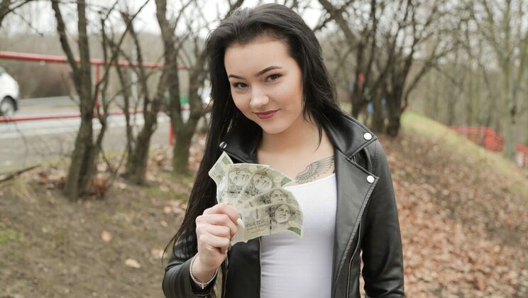 [PublicAgent] - Lady Zee's Shaved Pussy in Doggystyle