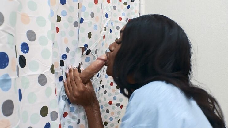 [RKPrime] - Brunette Beauty Gives Shower Blowjob - Seth Gamble - Ashley Aleigh