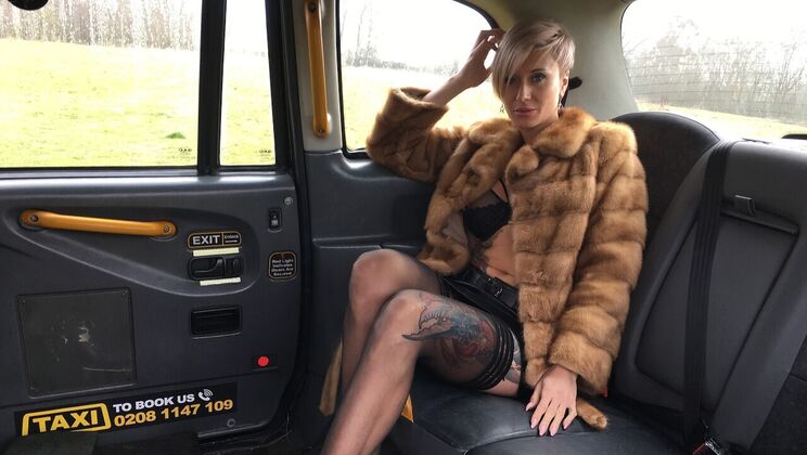 [FakeTaxi] - Blonde with Big Tits Takes it in the Missionary Position - John - Tanya Virago