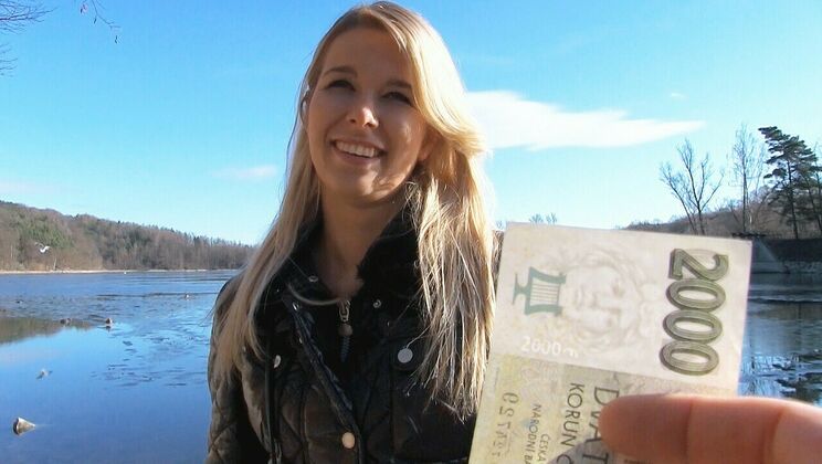 Euro Blonde Outdoor Nikky Dream