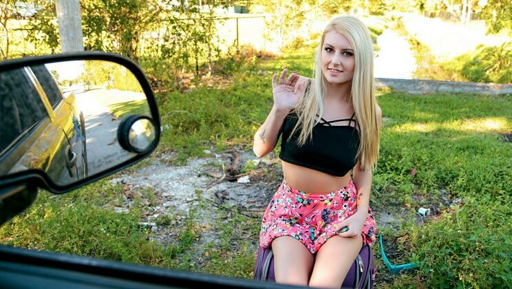 [StrandedTeens] - Talking Dirty to Wife's Natural Tits - Brick Danger - Victoria Steffanie