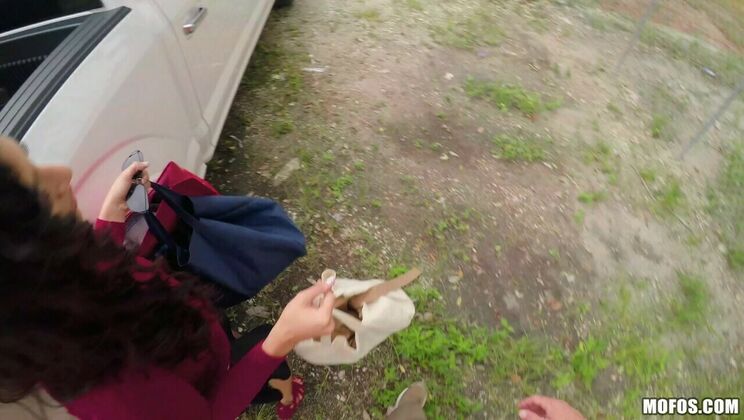 [StrandedTeens] - Shaved Brunette Gets Spanked & POV Pounded in Outdoor Missionary Madness - Sean Lawless - Gabriela Lopez