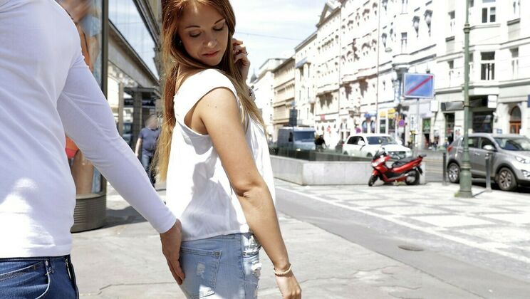 POV Fuck with Czech Amateur's Ass