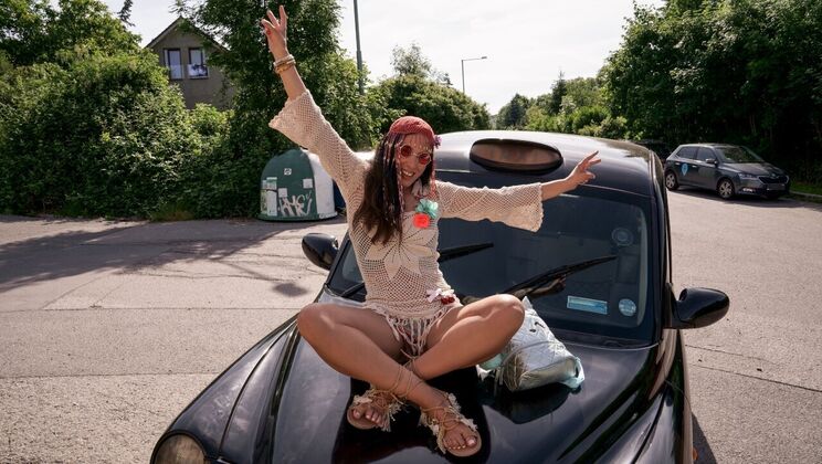 [FakeTaxi] - Natural Tits, Amateur Fun - Linda del Sol