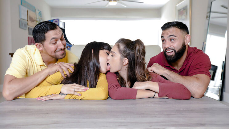 [DaughterSwap] - Derrick Ferrari in Taboo Family Swap - Derrick Ferrari - Juan Largo - Sofie Reyez - Kitty Carrera